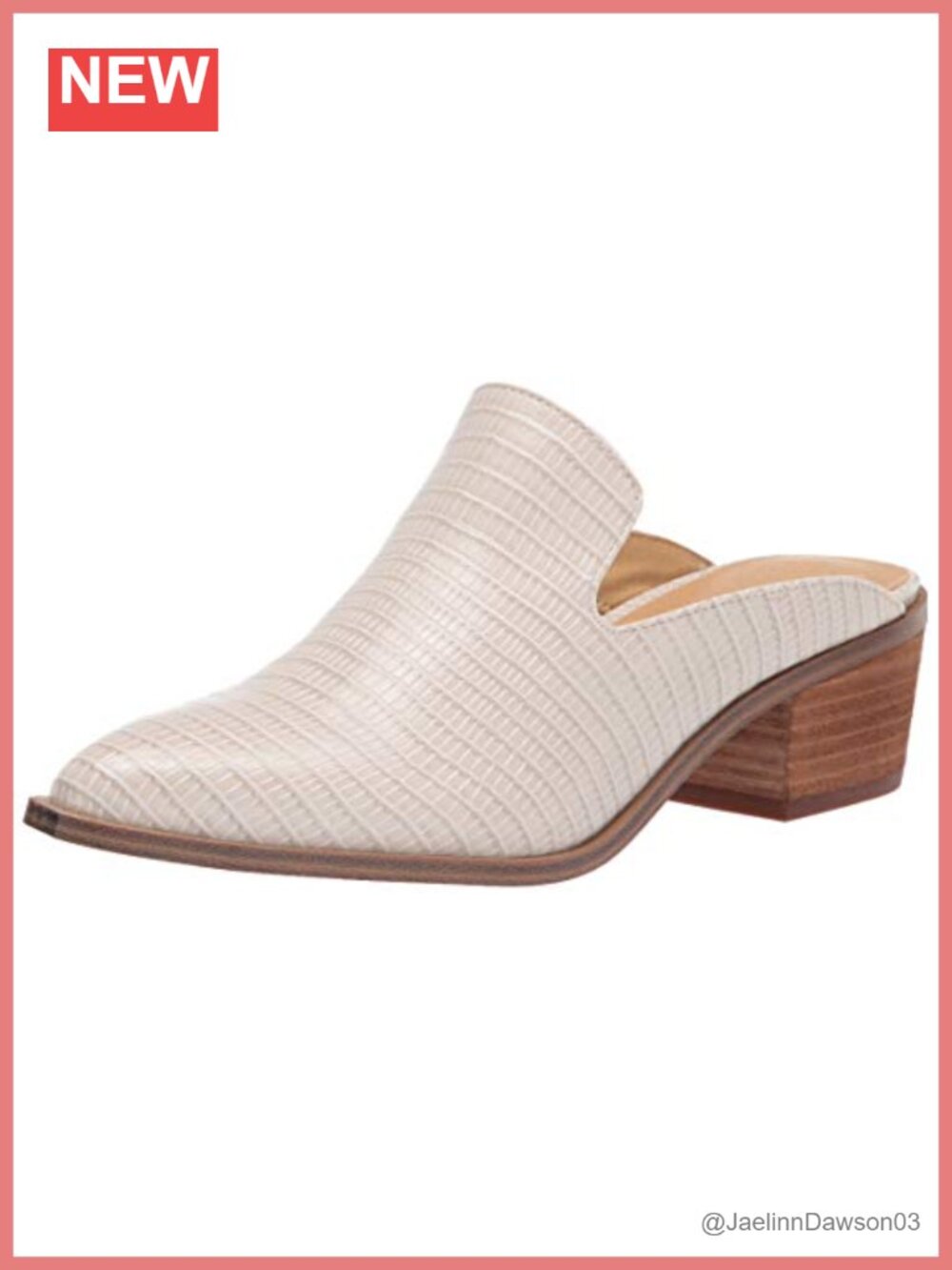 Chinese Laundry Marnie Leather Pointed Toe Mule Block Heel
